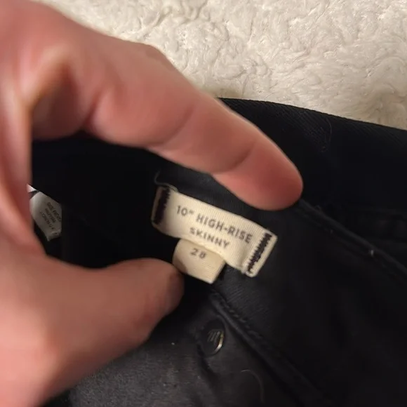 Women's Madewell Black Jeans - Picture 4 of 6